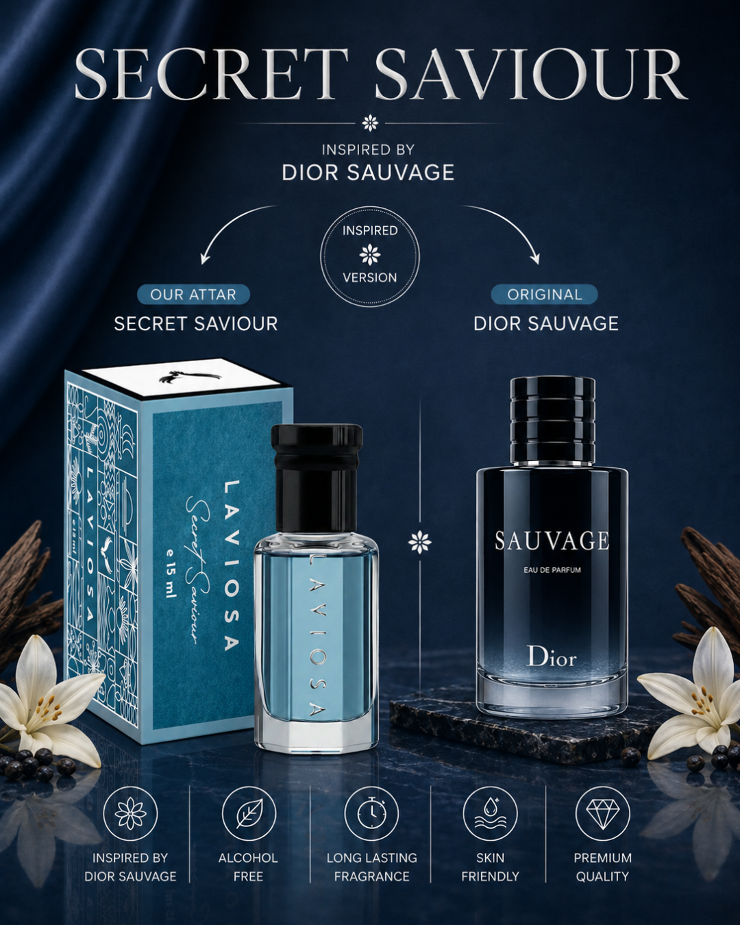 SECRET SAVIOUR INSPIRED BY D!OR S@UV@GE